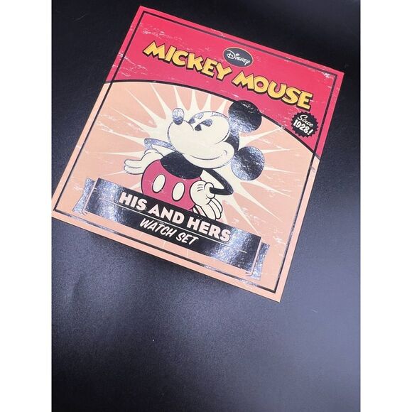 Mickey Mouse His and Hers Watch Set - Picture 3 of 9